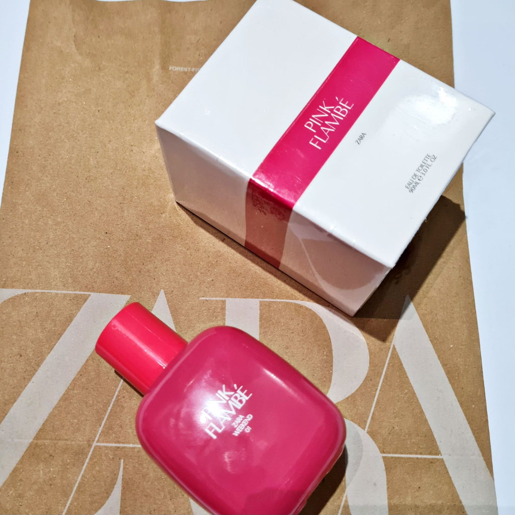 Zara Pink Flambe Parfume original / Zara EDT Parfum 90 Ml