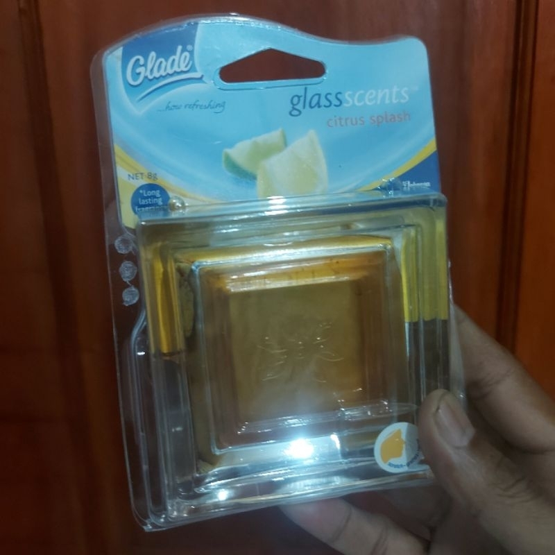 Glade Pengharum Ruangan Glassscents - Citrus Splash  / Alat + Isi