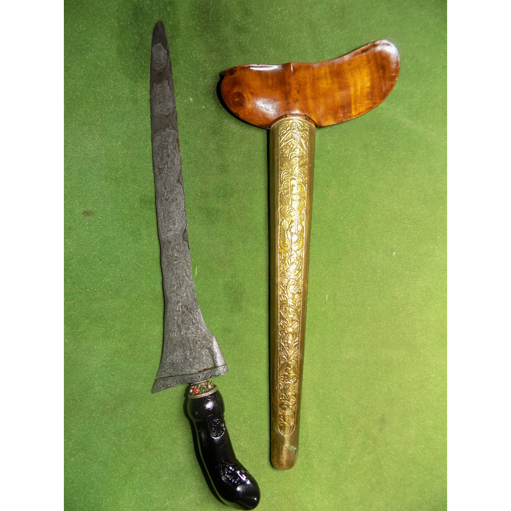 keris patrem brojol pejetan pamor kulit semangka era pajajaran