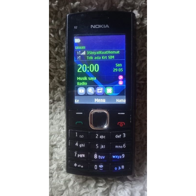 HP jadul Nokia X2-02 all operator