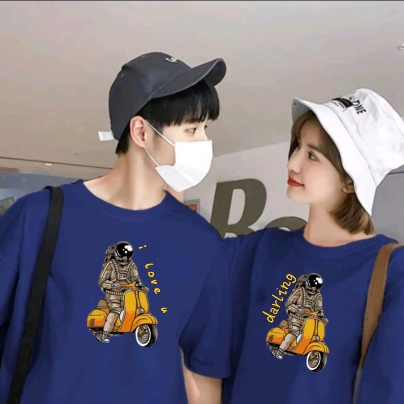 Baju Pasangan/Kaos Couple Kekinian