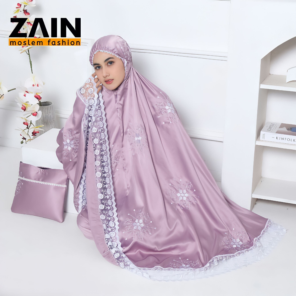 ZAIN - Muken Dewasa Katun Bordir Starla Cantik Mewah