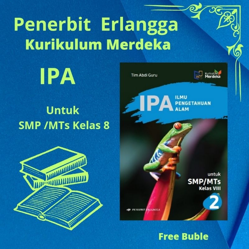IPA SMP/MTs Kelas 8 Kurikulum Merdeka Erlangga