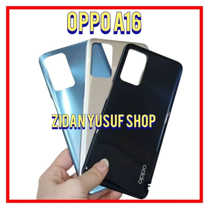 BACKDOOR BACK COVER OPPO A16 CPH2269 HOUSING TUTUP BELAKANG ORIGINAL