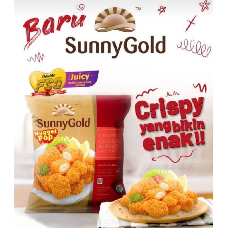 

SUNNY GOLD NUGGET AYAM POP