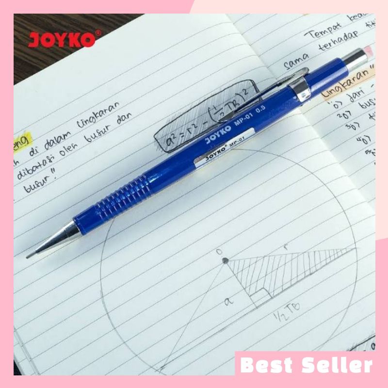 

Pensil Mekanik Joyko MP-01 0.5mm Mechanical Pencil 1 Pack Isi 12 pcs