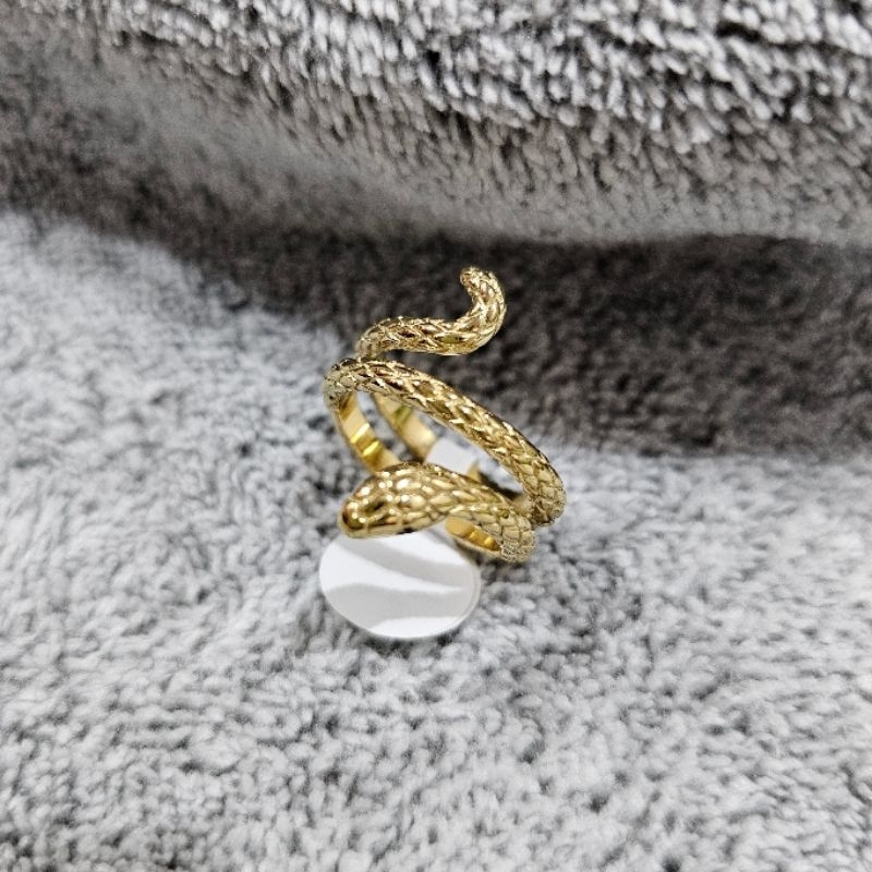 Cincin Titanium Asli Premium Quality Anti karat anti alergi Stainless steel ori Ct05