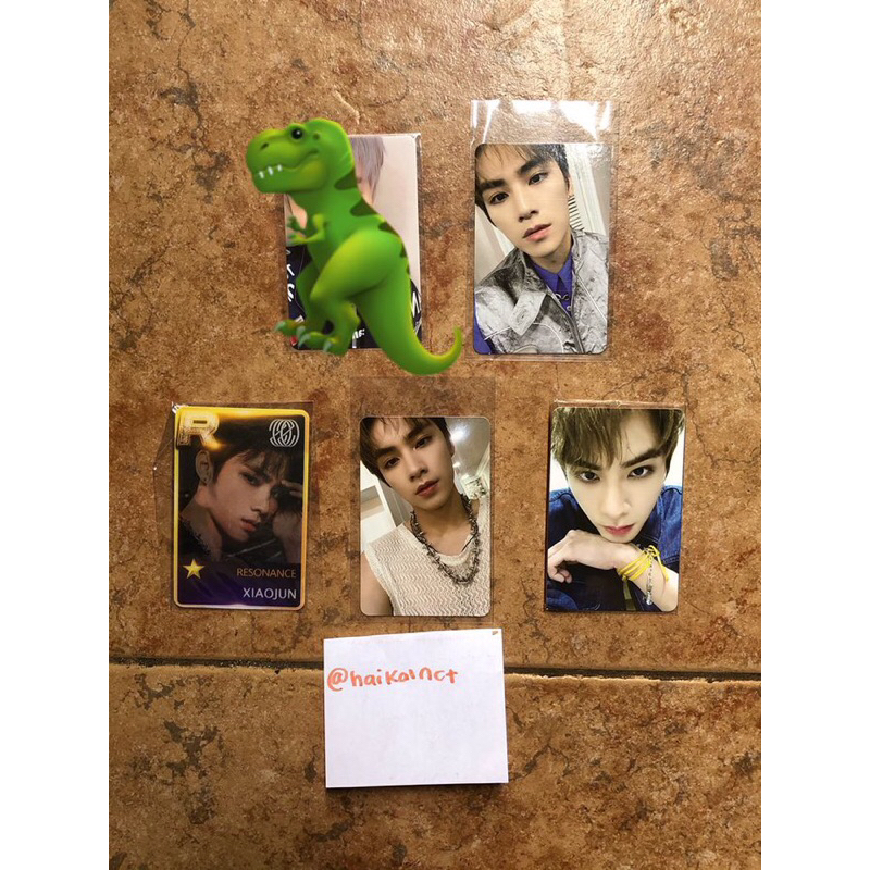 PC XIAOJUN NCT WAYV RESONANCE 2020 PAST FUTURE DEPARTURE LENTICULAR