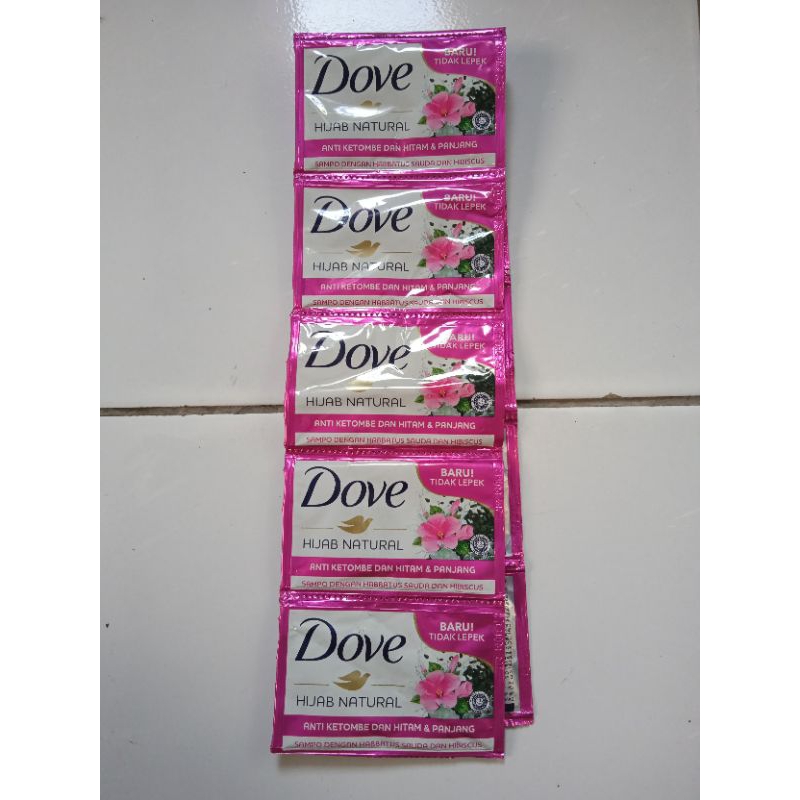 Shampo Dove Hijab Natural 12 sachet