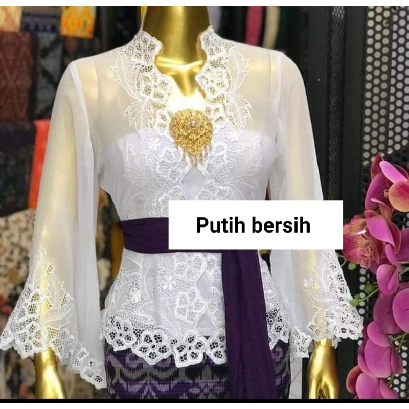 kebaya jadi bordir bali // kebaya jadi bordir kombinasi