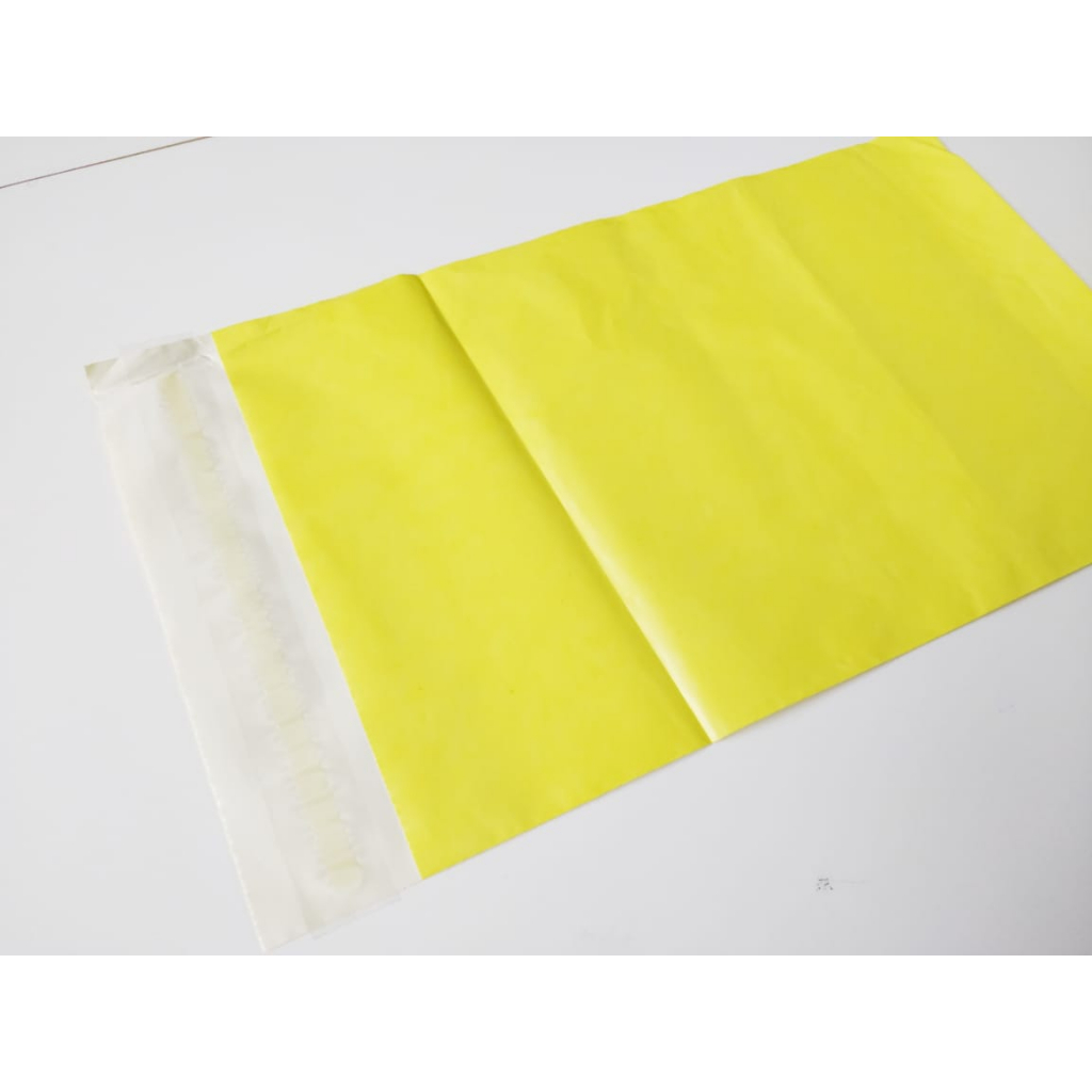 

HJK POLYMAILER 100PCS 35x50CM KUNING GLOSSY PLASTIK POLYMAILER