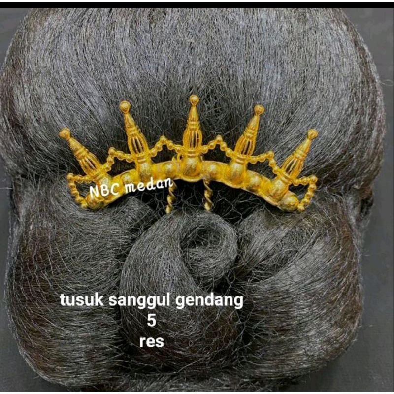 Tusuk sanggul, Gondang tusuk konde, pernikahan ,pesta