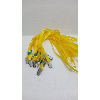 

Tali Gantungan Id card/bad nama/name tag model jepit (isi 10pc/warna)