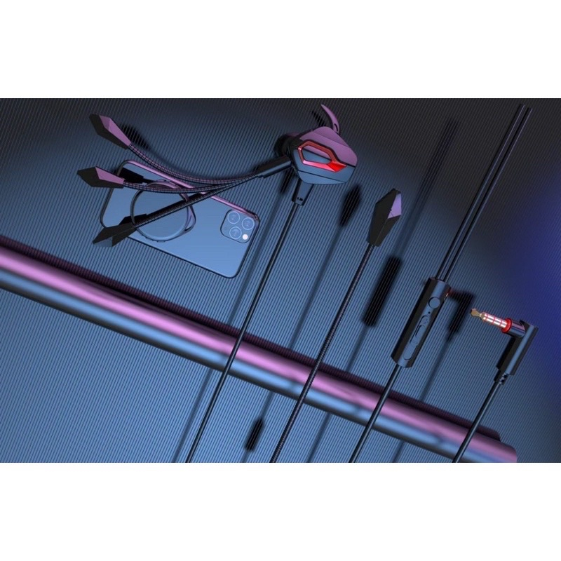 Handsfree Headset Gaming Plus Mic Gm-008 Streo Strong Bass High Quality Super Bass Original 100% BY SMOLL