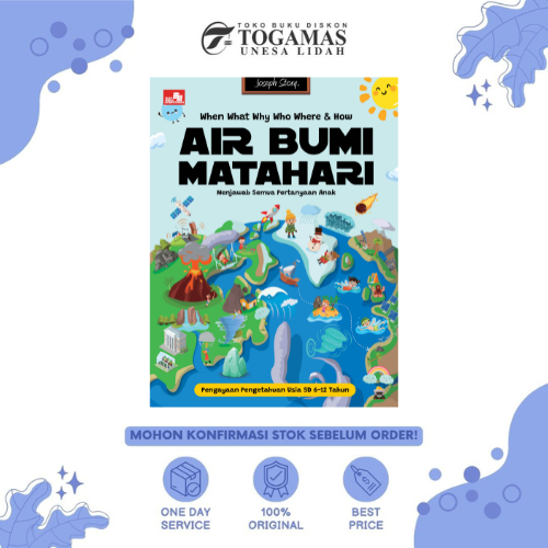 Pre order!!When, What, Why, Who, Where &amp; How - Air Bumi Matahari