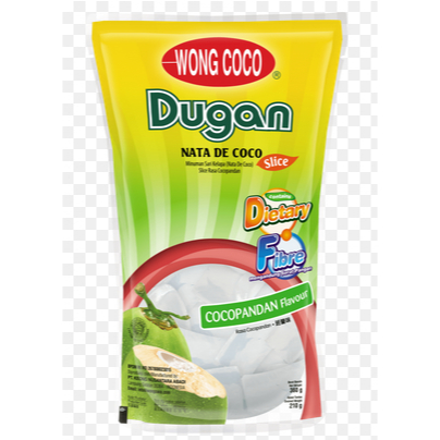 

WONG COCO NATA DE COCO DUGAN COCOPANDAN 360 GRAM