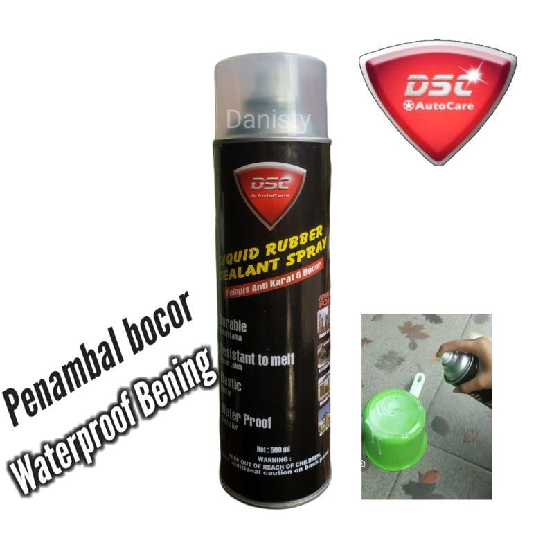 Waterproof spray ajaib pelapis anti bocor anti rembes genteng, dinding, dak, beton, dll