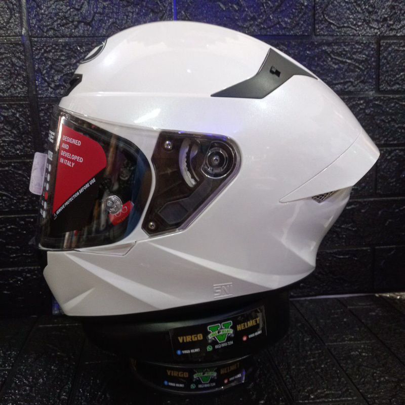 KYT TT COURSE PLAIN WHITE