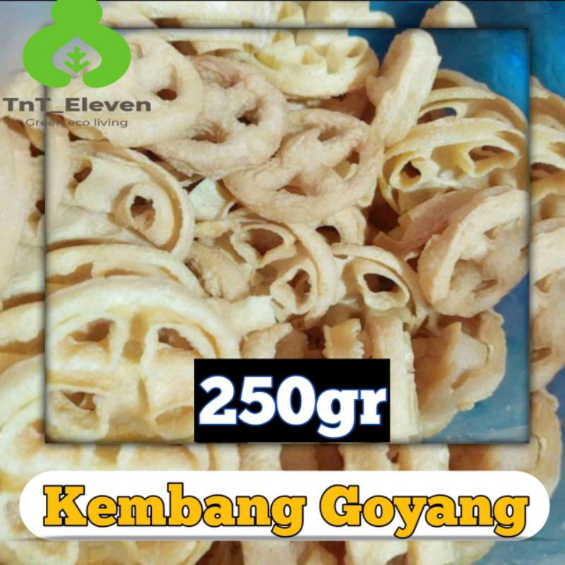 

250gr Cemilan Kembang Goyang Renyah