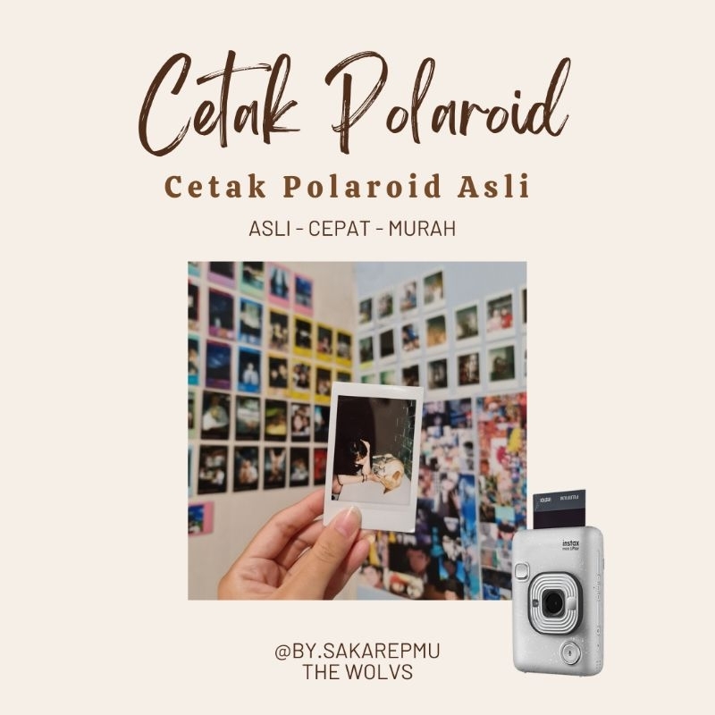

CUSTOM CETAK POLAROID ASLI FUJIFILM