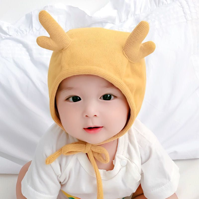 Topi Kupluk Katun Newborn Super Lucu Telinga Rusa CBKS VC