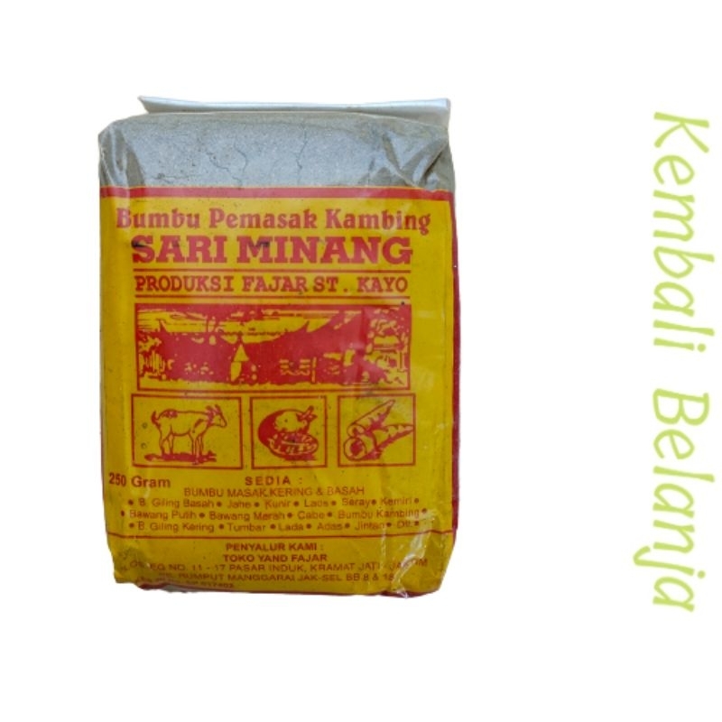 Bumbu Gulai 250 Gram/ Bumbu Gule/ Bumbu Rempah Gulai Bubuk/ Bumbu Gule Kering