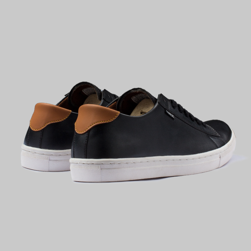 Sepatu Sneakers Pria Casual Sneaker Cowok Cewek Shoes Trendi Kerja Kuliah Ori Naz Max Black