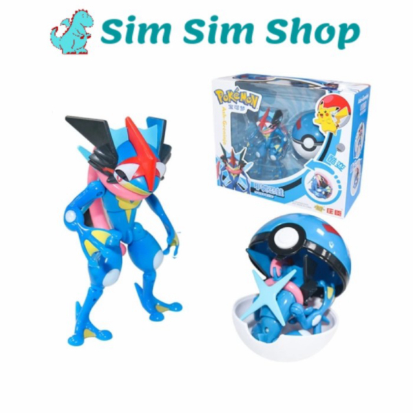 

Anak Greninja Deformation Limited Mainan Pokeball Ash Figure Jual Original Pokemon