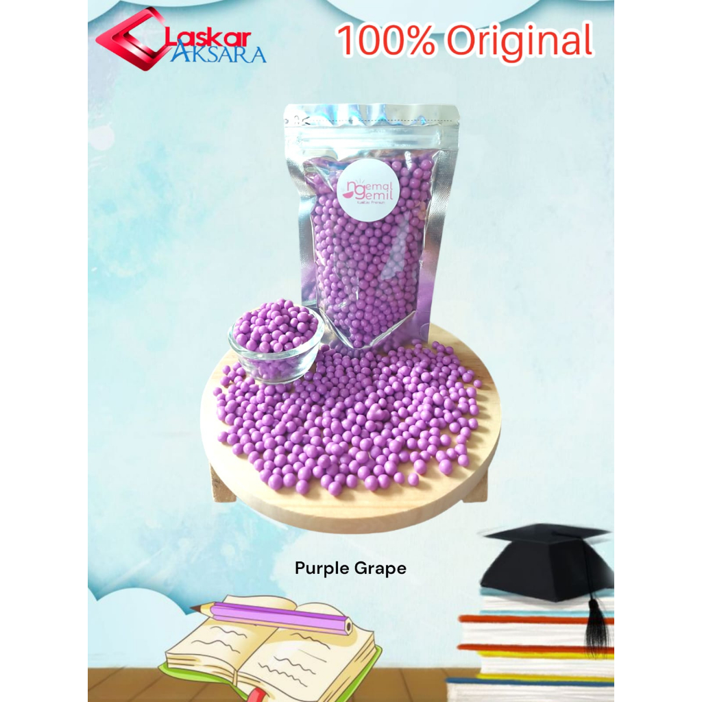 

Pouch Chocoball Purple Topping Donut Kue Bolu / Premium