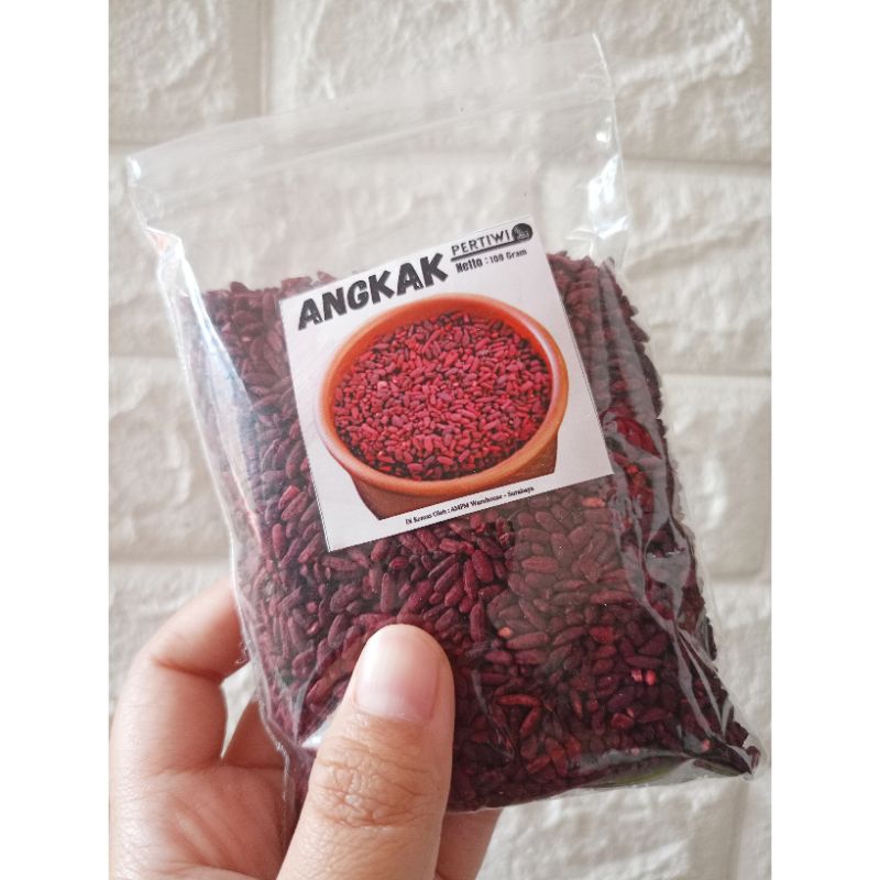 

PERTIWI ANGKAK MERAH 100 Gram | RED YEAST | Angkak Beras Merah | Herbal Tambah Trombosit | Herbal Demam Berdarah