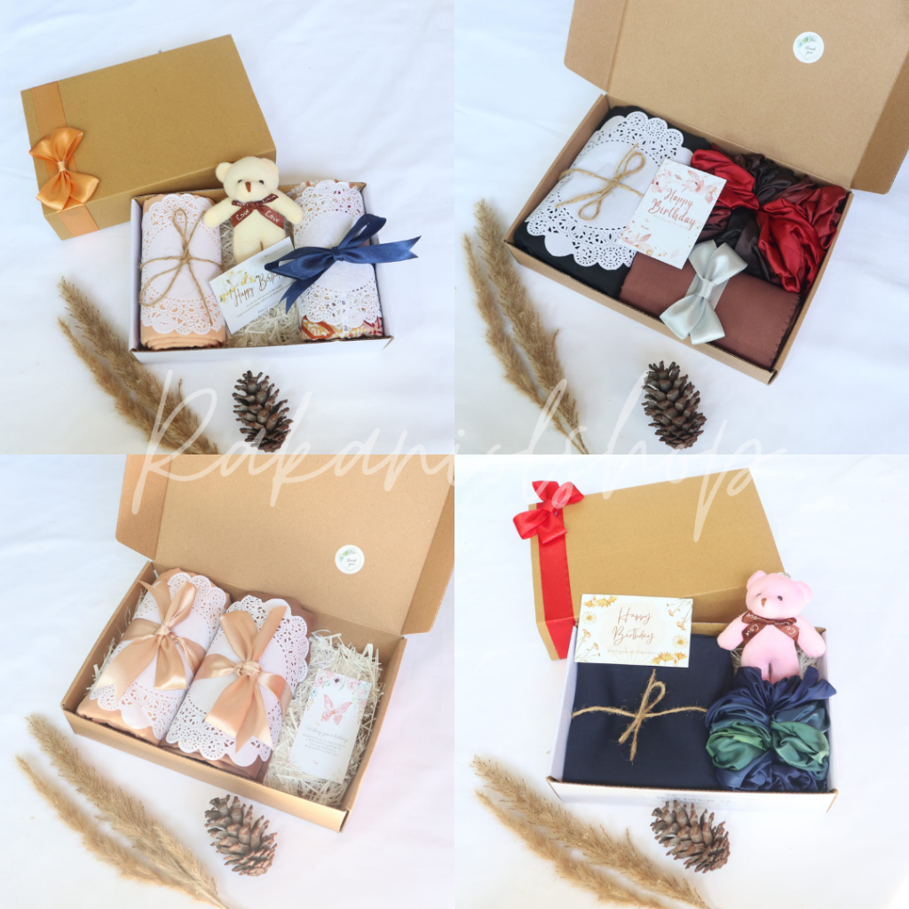 

Hampers Hijab / Giftbox Graduation / Kado / Birthday