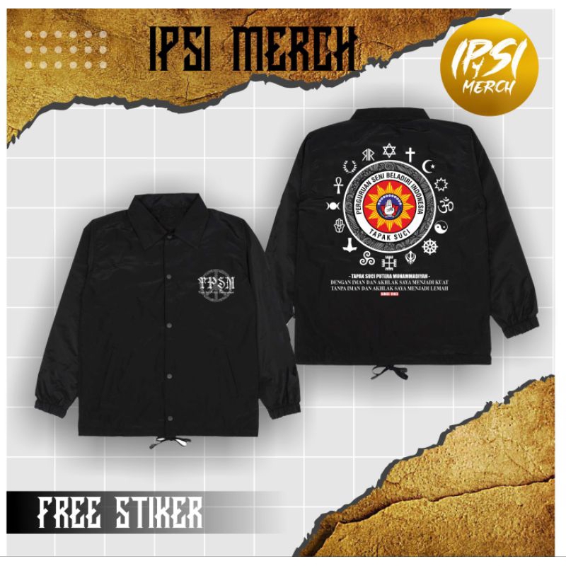 JAKET COACH TAPAK SUCI