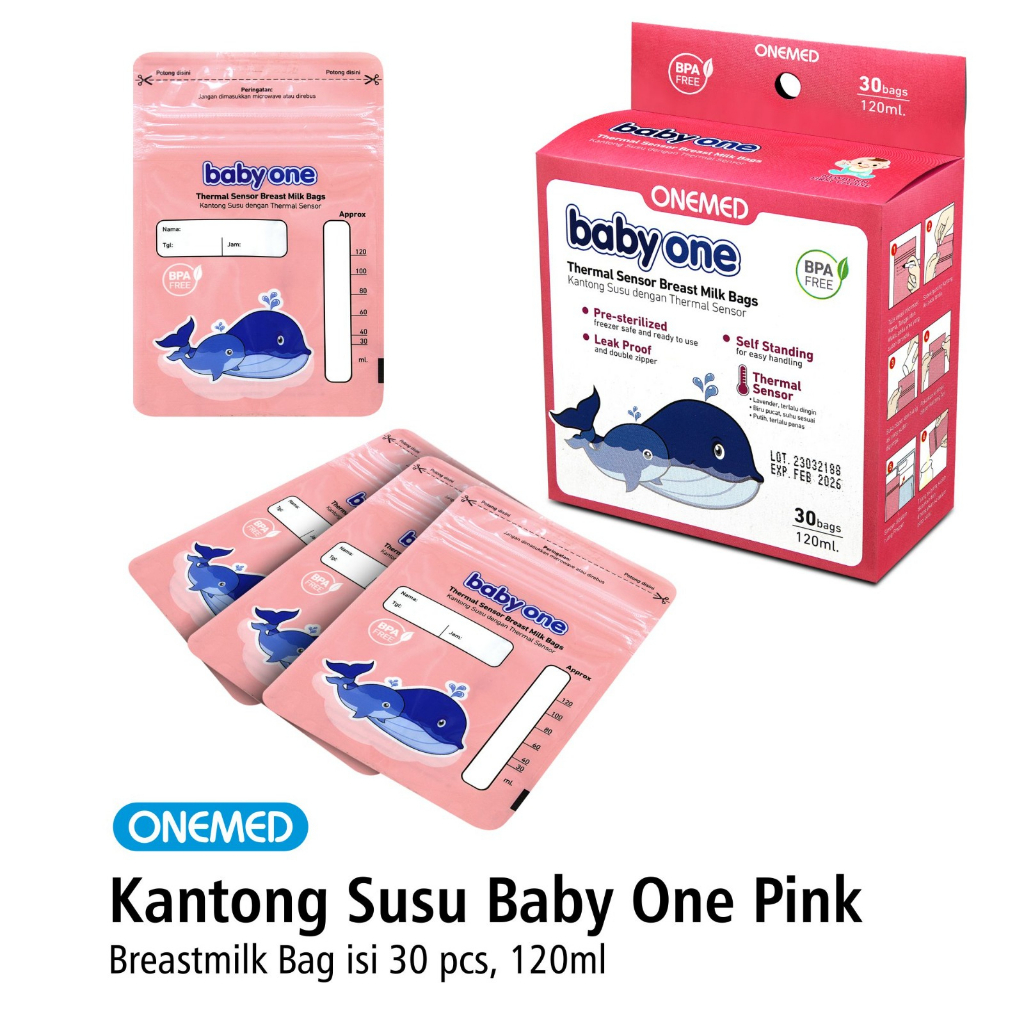 Kantong ASI Breastmilk Bag 100ml Box 30pcs OJ2