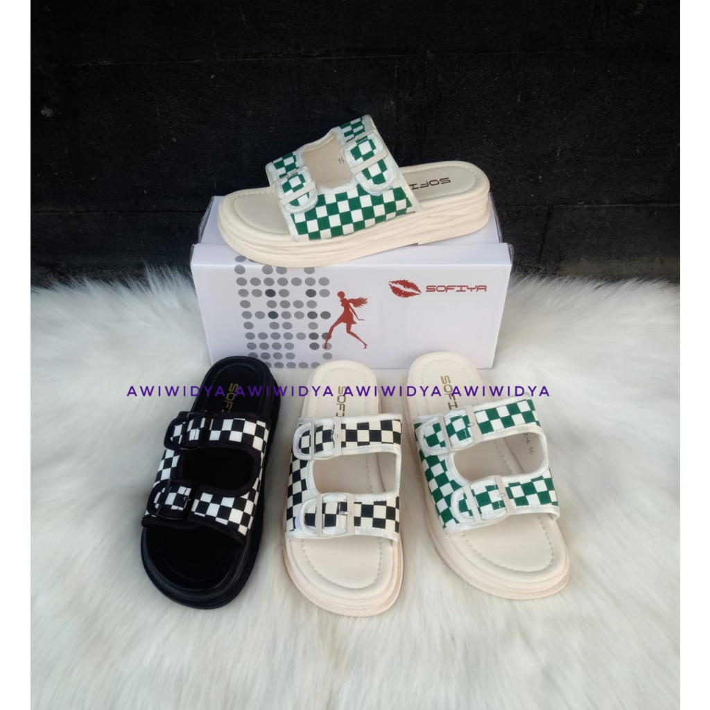 SANDAL SOFIYA1942-6/SANDAL WANITA IMPORT/SANDAL SOFIYA MODEL TERBARU