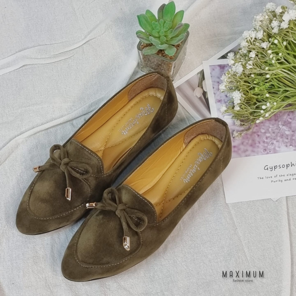 R9 Sepatu Wanita Loura Flatshoes