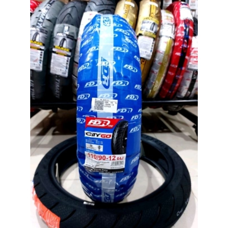 Ban Luar Tubles 110/90-12 FDR CityGo Tubles(Scoopy Donat)