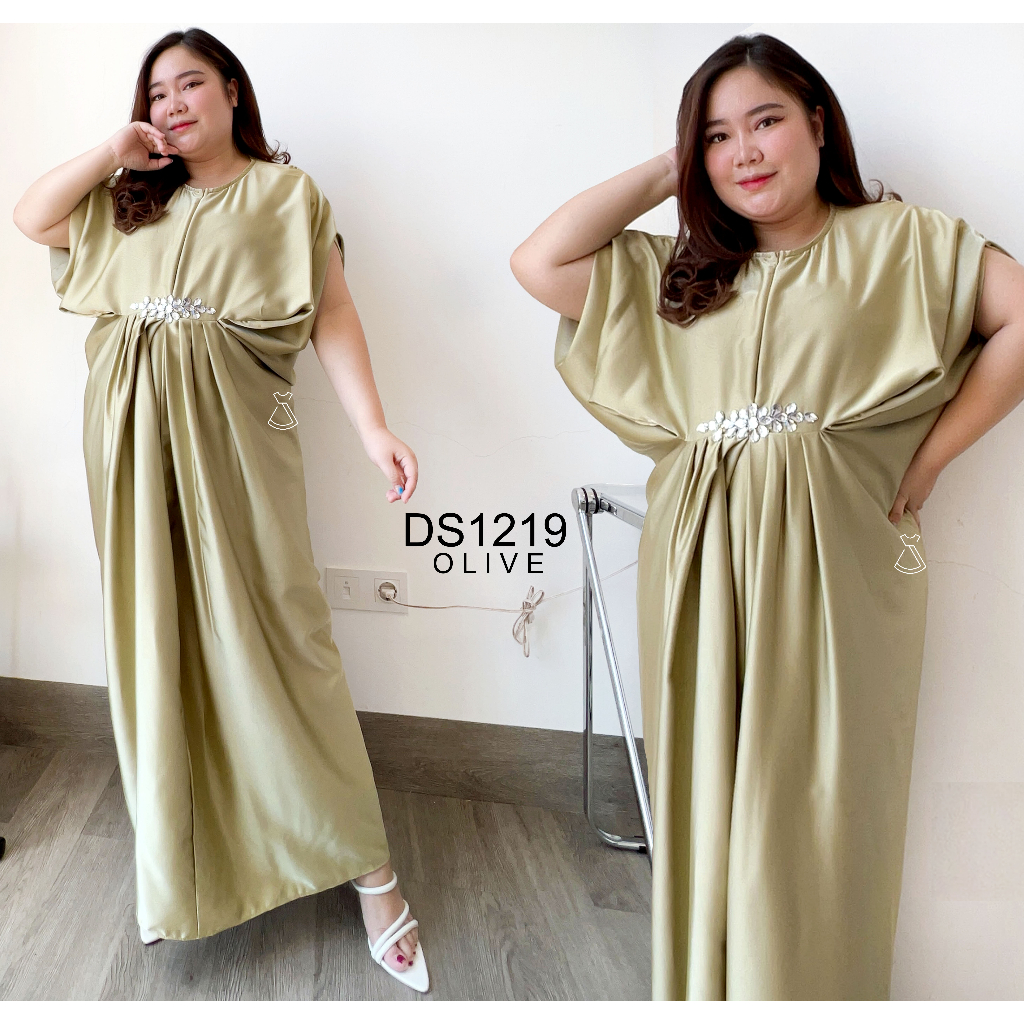 DS1219  - DRESS KAFTAN PREMIUM MUSLIM BUSUI FRIENDLY