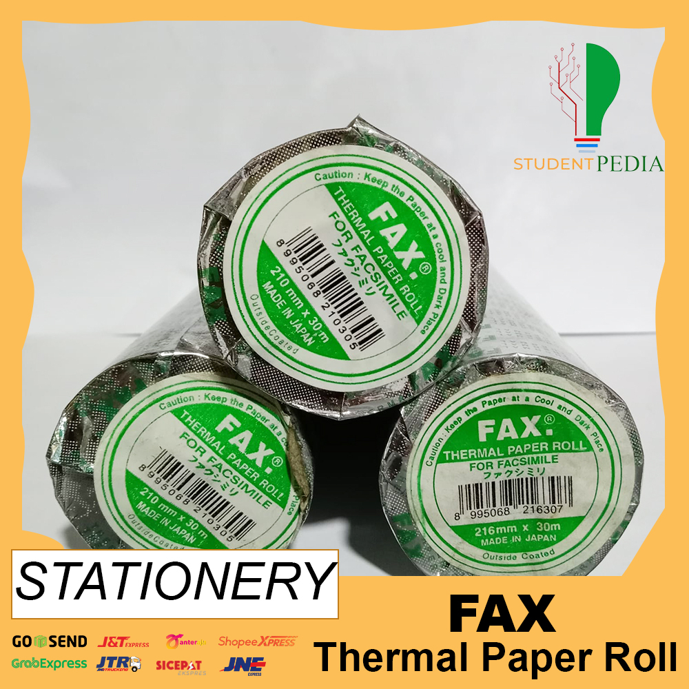 (OBRAL) Thermal Paper Roll FAX / Thermal Paper Roll SiDU / Kertas Print FAX / Kertas Print SiDU (Rol