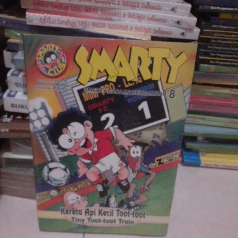 Smarty Bacaan bergambar 8 ,ketta api kecil toot toot Tiny toot train