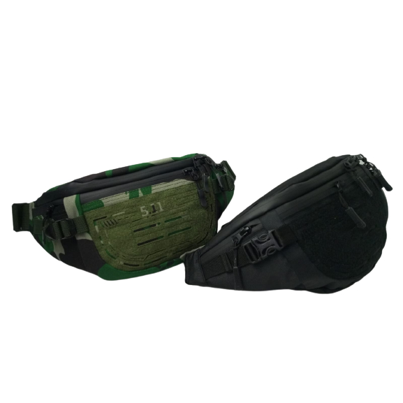 Tas pria selempang Model 511 / Tas Pinggang Waist Bag Import / Tas Pinggang Tactical Outdoor Tactical 5.11 Laser