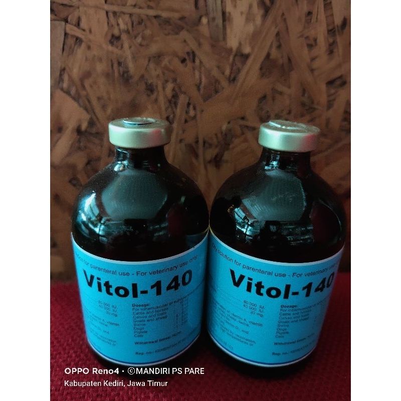 VITOL-140 Injeksi 100ml Vitamin ADE