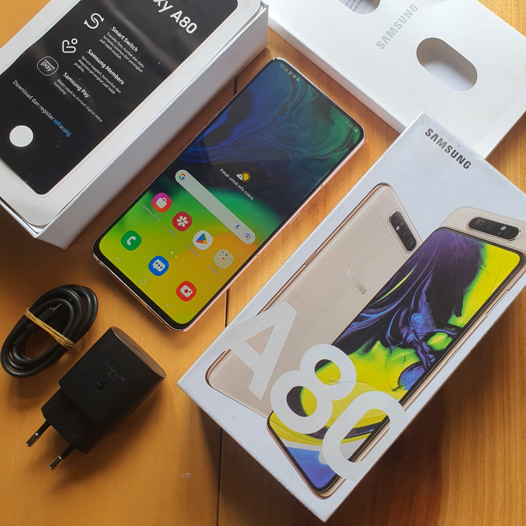 SAMSUNG A80 SECOND 8/128GB HANDPHONE SECOND HP SEKEN HP BEKAS HP MURAH