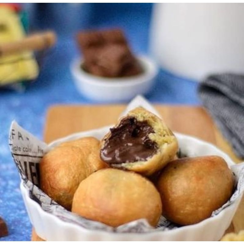 

donat coklat lumer viral