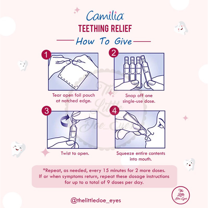 [READY] Camilia Teething Relief EXP 04/2024
