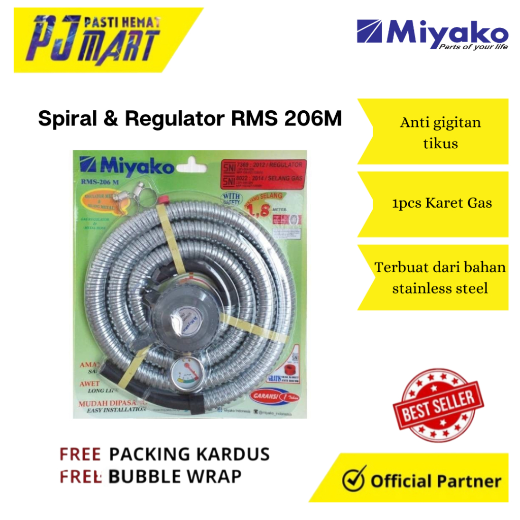 Regulator Miyako | Spiral Dan Regulator | Regulator Kompor Gas | Regulator Kompor | Spiral Dan Regul