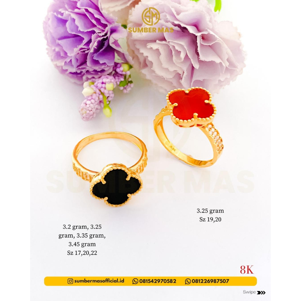 CINCIN BLACKRED FASHION 8K - SUMBER MAS