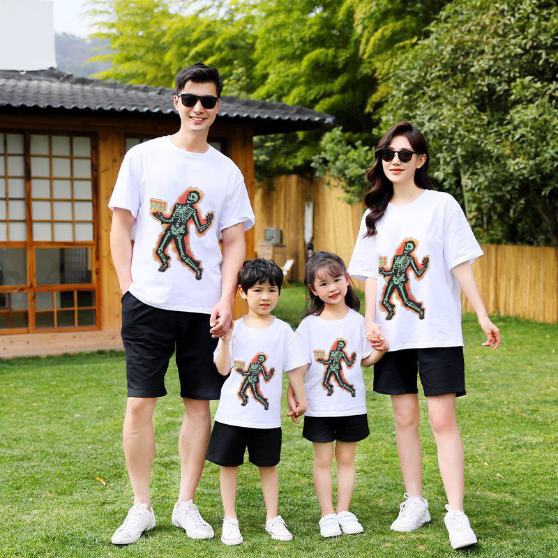 Amspro Baju Kaos Family Kaos Couple Baju Couple Keluarga Kaos Oversized Skull