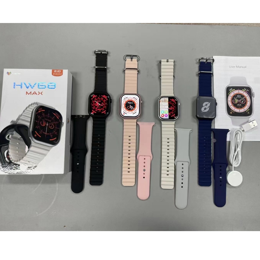 Series8 49MM HW68 MAX SmartWatch 2.01 Full touch  Dock Compass/2Games+NFC Bluetooth Call Life Waterproof Long Standby Watches Heart Rate Fitness Tracker