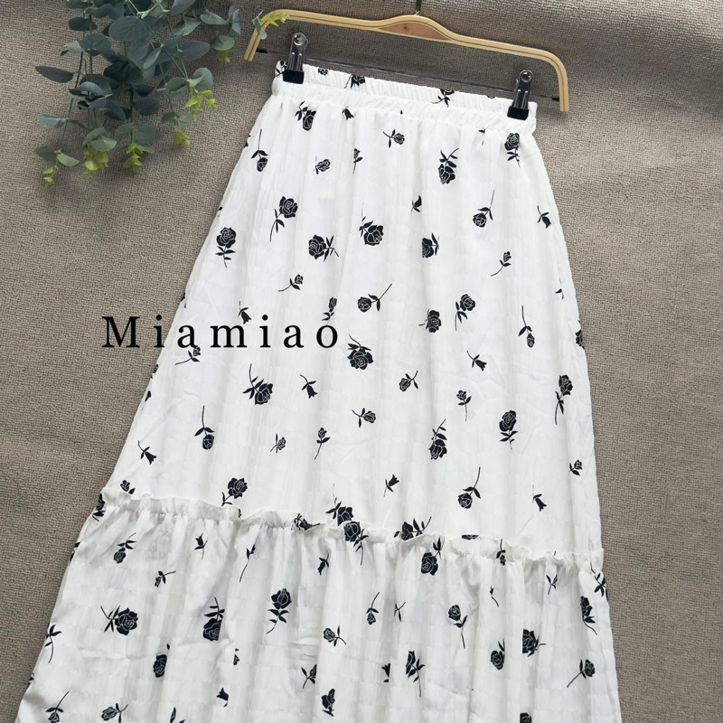 ROK TERUPDATE MOTIF KOREAN STYLE/SKIRT FLARE A LINE/ROK WANITA BAHAN COTTON KRINGKEL