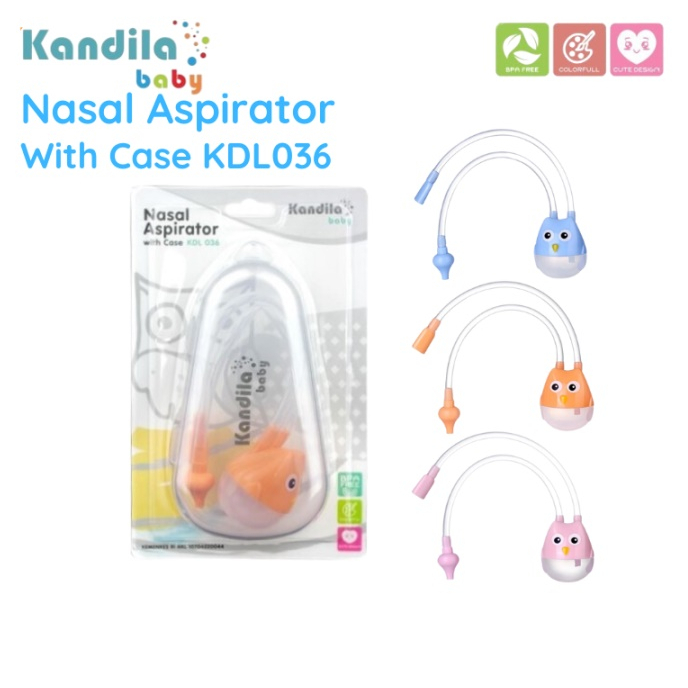 PERA720 KANDILA BABY SEDOT INGUS NASAL ASPIRATOR KDL036-2 / NASAL ASPIRATOR WITH CASE KDL036 / NASAL ASPIRATOR SET KDL038